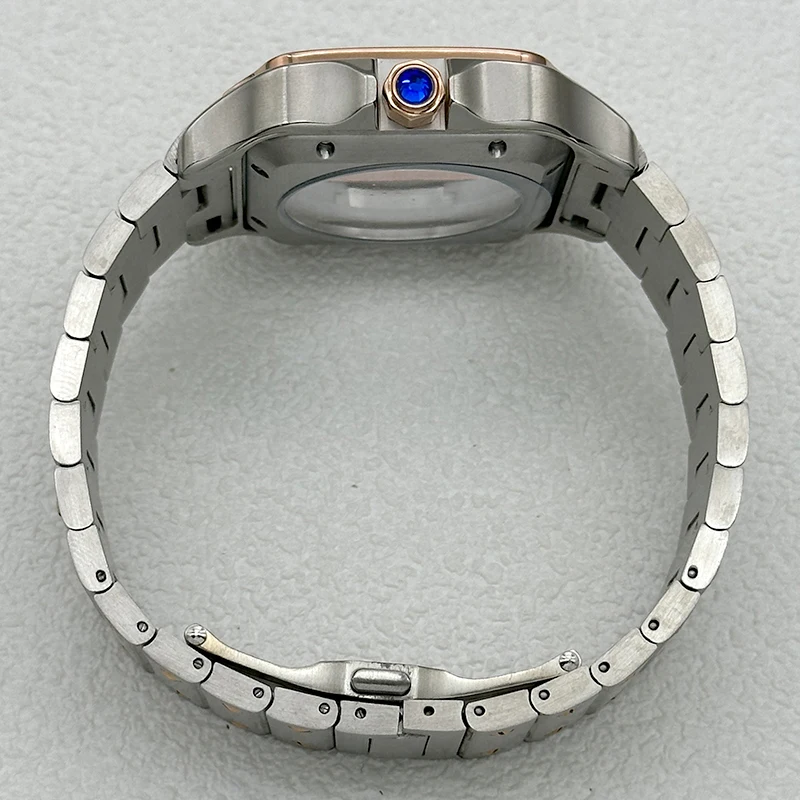 38mm Square Case 316L Stainless Steel Santos Case with a 27mm Dial Compatible With NH35 4R35 NH36 4R36 Movements
38mm Square Case 316L Stainless Steel Santos Case with a 27mm Dial Compatible With NH35 4R35 NH36 4R36 Movements