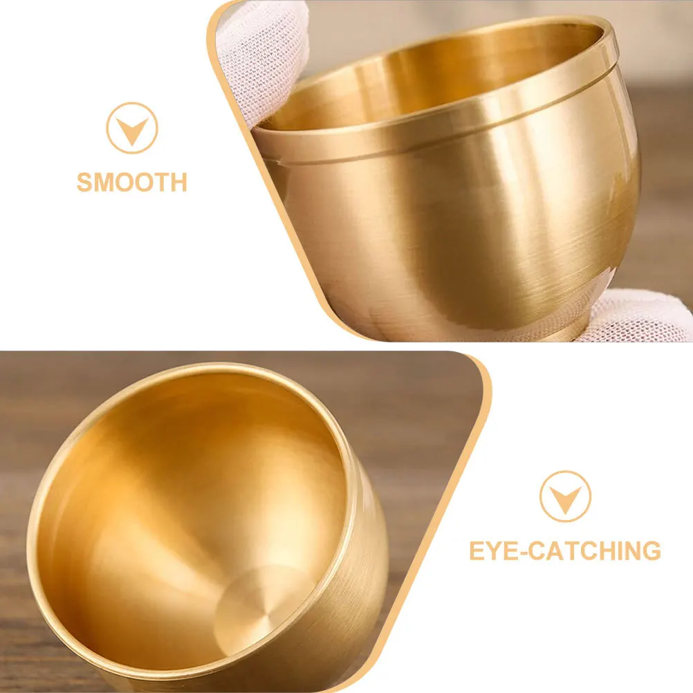 2Pcs Vintage Tea Cup Brass Retro Wine Mug Versatile Water Cup Home Decor Stable Structure Unique Shape
2Pcs Vintage Tea Cup Brass Retro Wine Mug Versatile Water Cup Home Decor Stable Structure Unique Shape