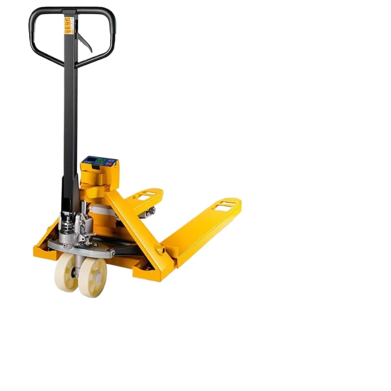 Weighing Manual Hydraulic Pallet Truck 3 Tons Ground Scale Warehousing Logistics
Weighing Manual Hydraulic Pallet Truck 3 Tons Ground Scale Warehousing Logistics
