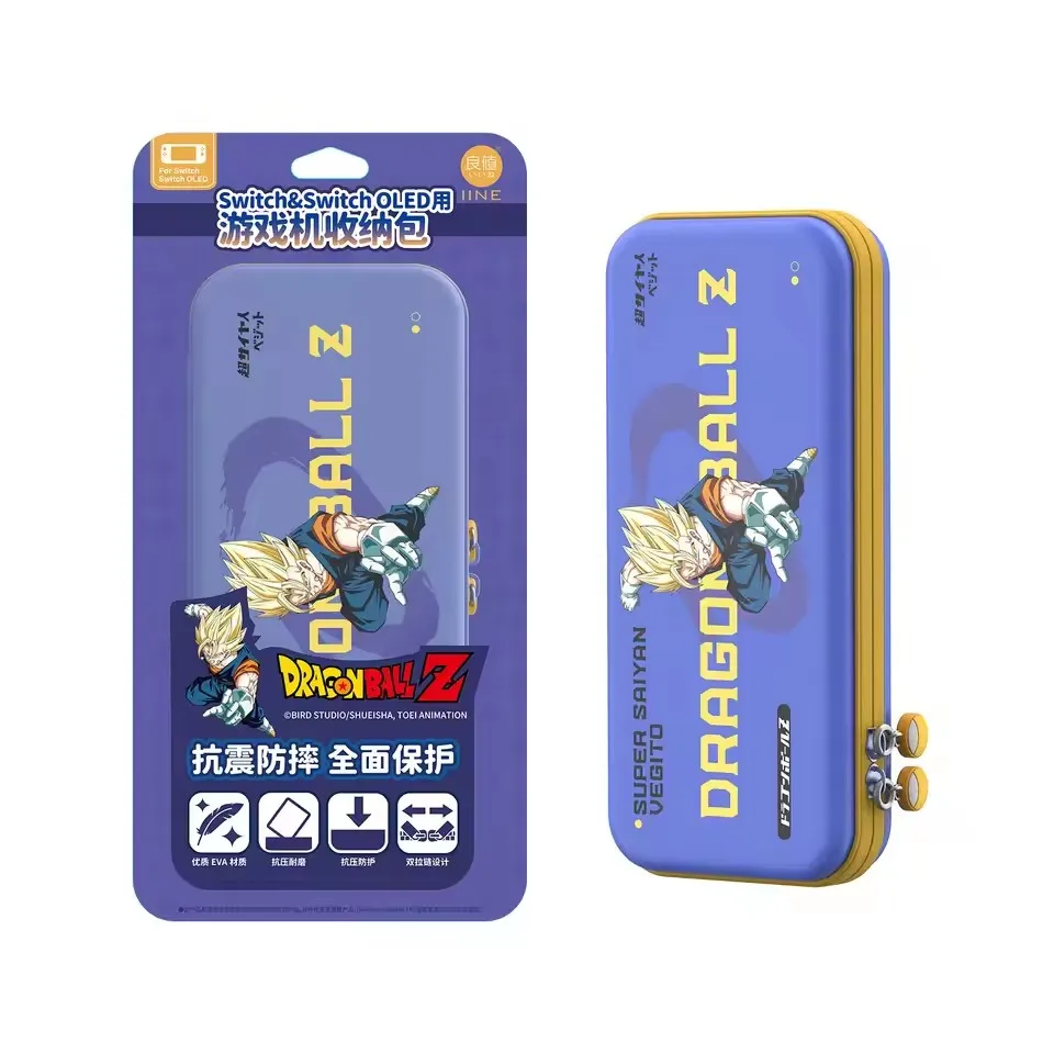 Чехол-кейс IINE DragonBall Vegito & Majin из ЭВА для Nintendo Switch/OLED, жесткий футляр для хранения игровых аксессуаров
Чехол-кейс IINE DragonBall Vegito & Majin из ЭВА для Nintendo Switch/OLED, жесткий футляр для хранения игровых аксессуаров