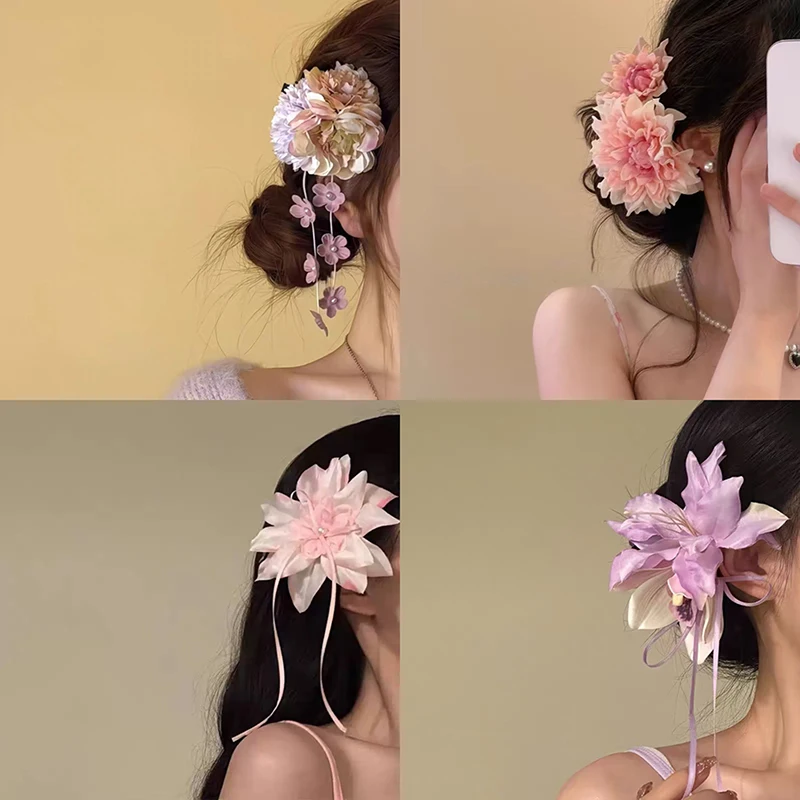 Bohemian Vacation Style Flower Hair Clips Fashion Simulation Flower Hairpin For Women Girls Sweet Hair Accessories Gifts
Bohemian Vacation Style Flower Hair Clips Fashion Simulation Flower Hairpin For Women Girls Sweet Hair Accessories Gifts
