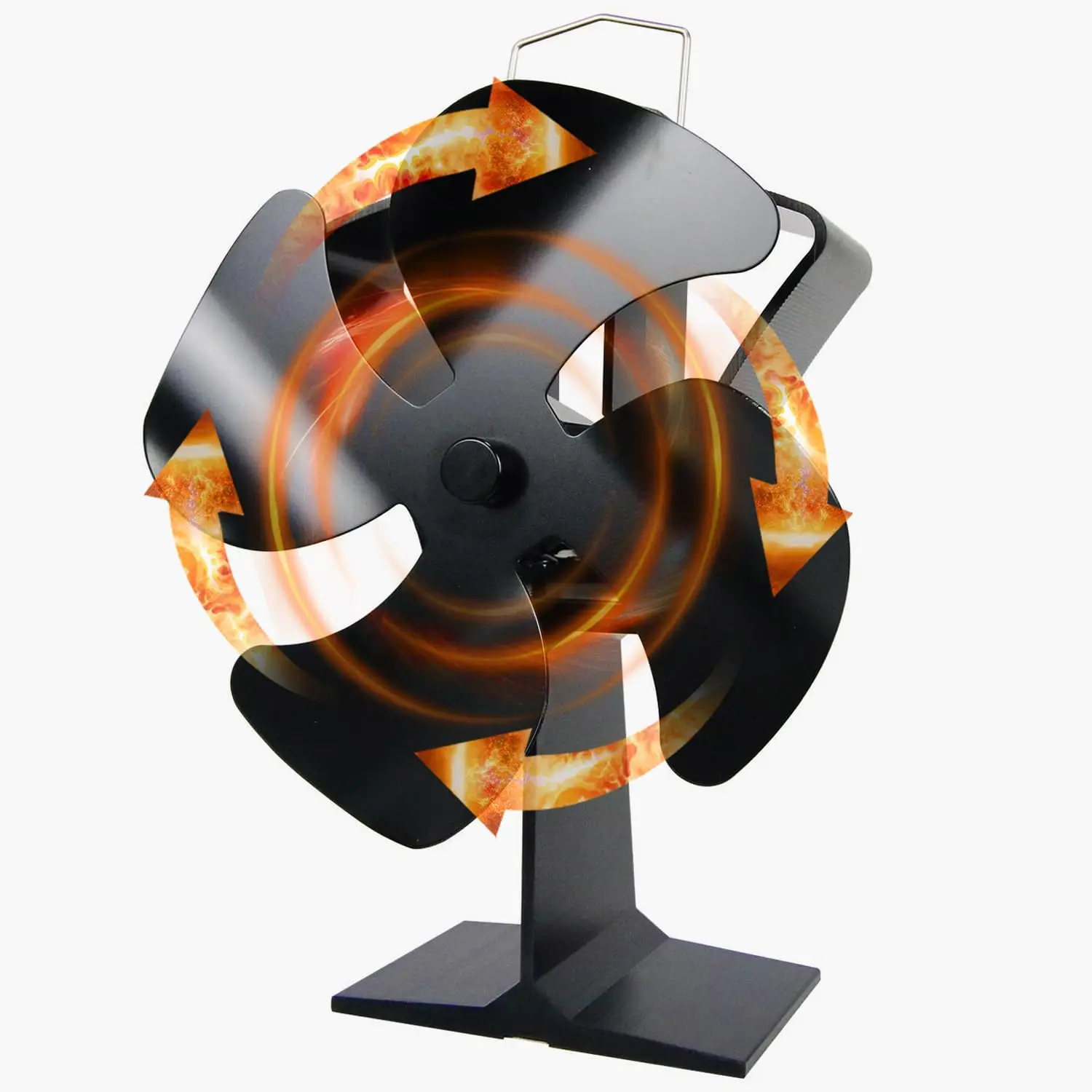 4-лопастной каминный вентилятор с тепловым питанием для дровяной печи, эффективной циркуляции воздуха и экономии топлива
4-лопастной каминный вентилятор с тепловым питанием для дровяной печи, эффективной циркуляции воздуха и экономии топлива