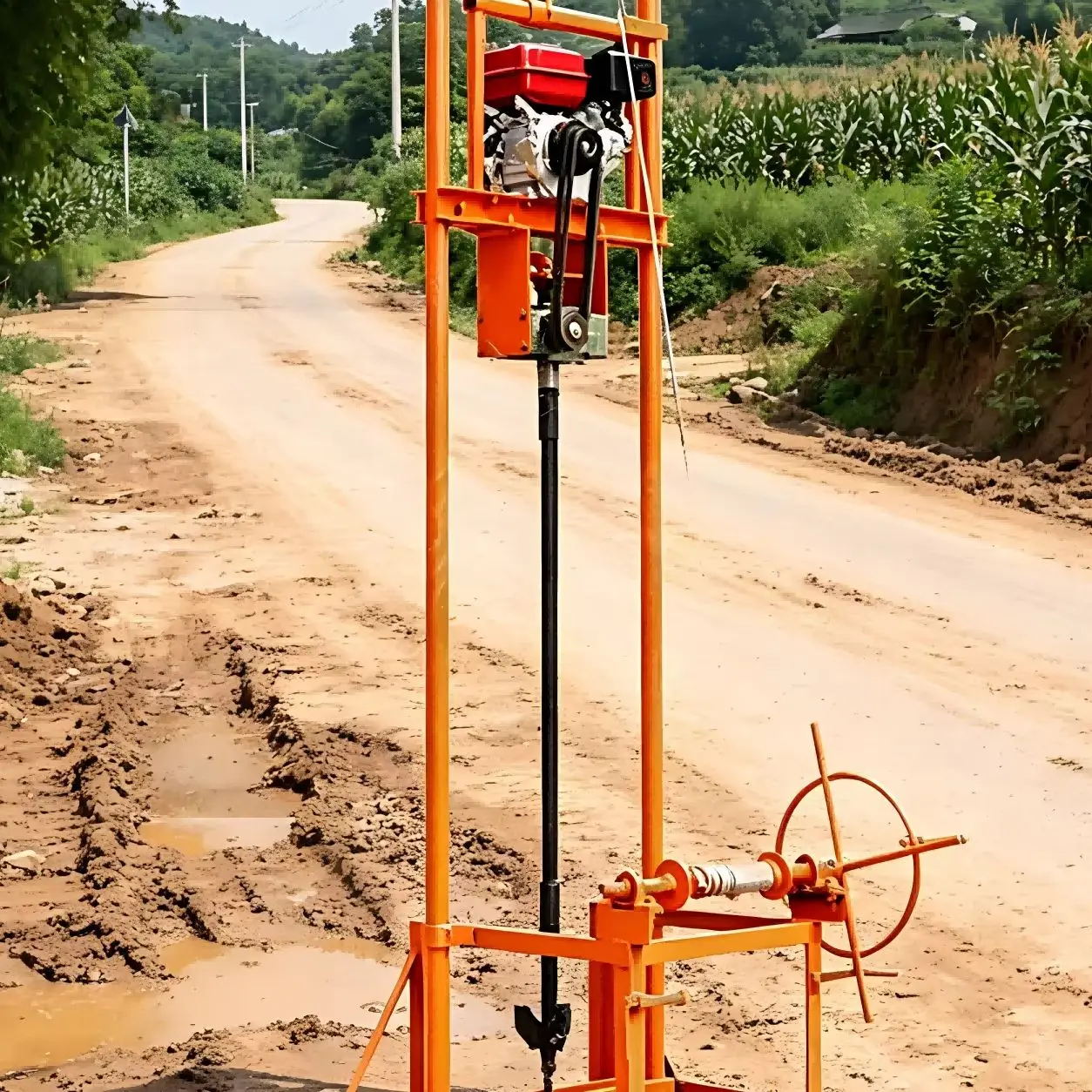 Customized High-Power Dual-Power Gantry Drilling Rig & Drilling Machine 80-100m Deep High-Grade Water Well Equipment
Customized High-Power Dual-Power Gantry Drilling Rig & Drilling Machine 80-100m Deep High-Grade Water Well Equipment