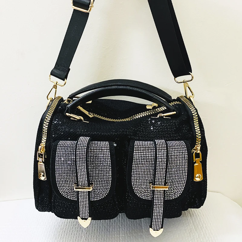 Moto & Biker Bag For Women Luxury Designer Handbag And Purse 2023 New In Mesh Disc Weave Shiny Mosaic Imitation Diamond Shoulder
Moto & Biker Bag For Women Luxury Designer Handbag And Purse 2023 New In Mesh Disc Weave Shiny Mosaic Imitation Diamond Shoulder