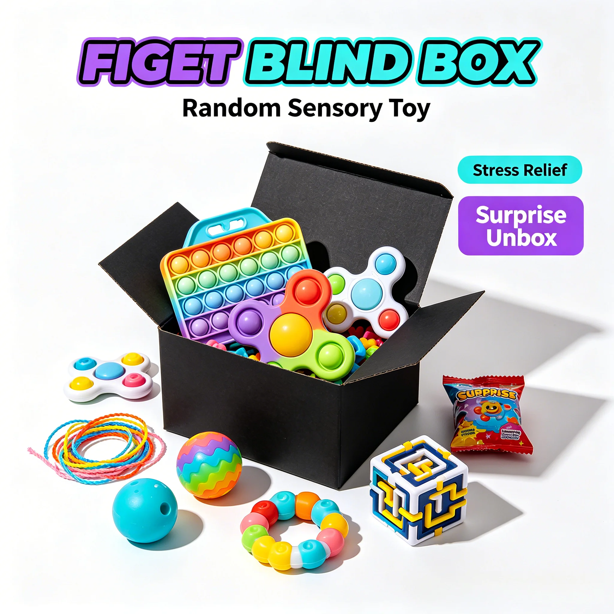 、Sensory Squishy Blind Box Random Slow Rise Fidget Stress Ball Collectible Surprise Gift
、Sensory Squishy Blind Box Random Slow Rise Fidget Stress Ball Collectible Surprise Gift