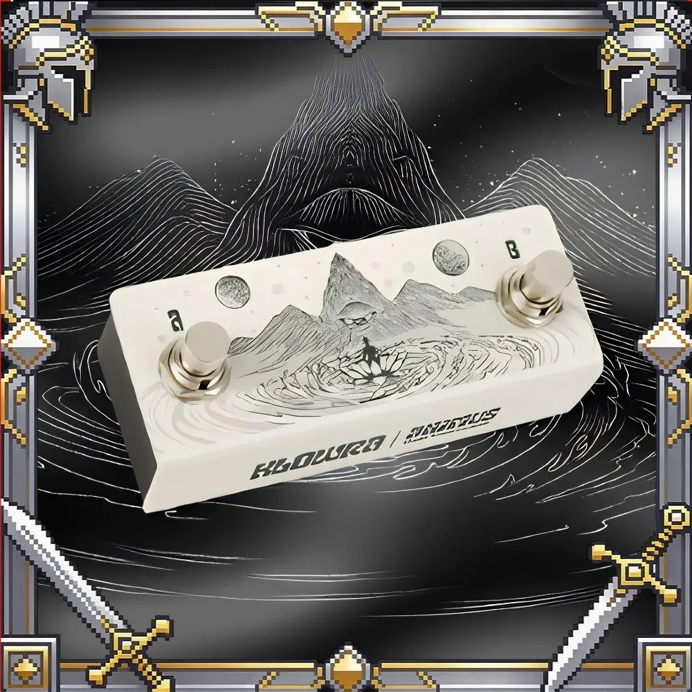 KLOWRA Animus Dual Momentary Footswitch, 3 Mappable Output Passive Foot Controller for Guitar Multi-Effects Looper Pedal
KLOWRA Animus Dual Momentary Footswitch, 3 Mappable Output Passive Foot Controller for Guitar Multi-Effects Looper Pedal