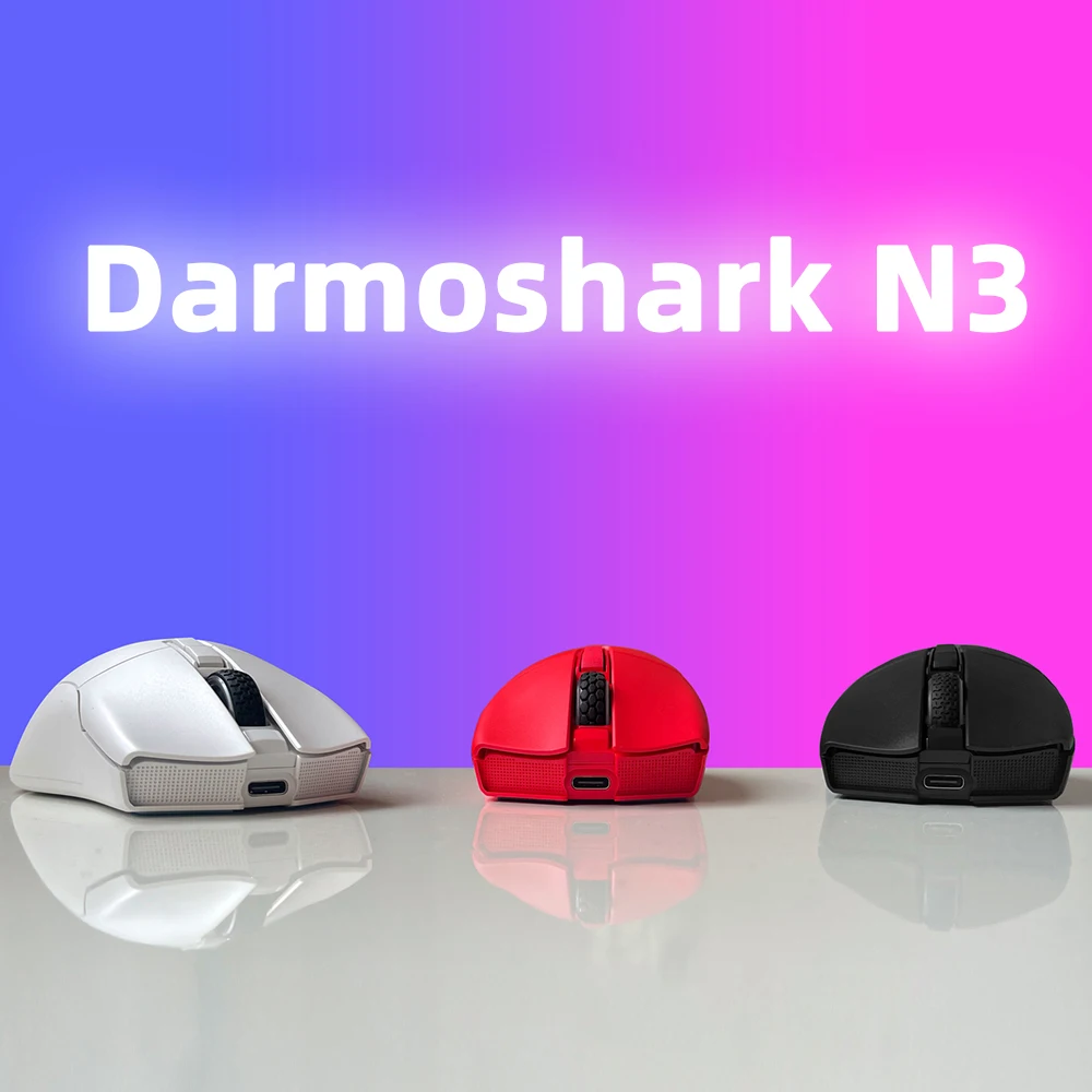 Беспроводная геймерская мышь Darmoshark N3, Bluetooth, проводная эргономичная мышь 26000DPI PAW3395 для компьютера, ПК, ноутбука
Беспроводная геймерская мышь Darmoshark N3, Bluetooth, проводная эргономичная мышь 26000DPI PAW3395 для компьютера, ПК, ноутбука