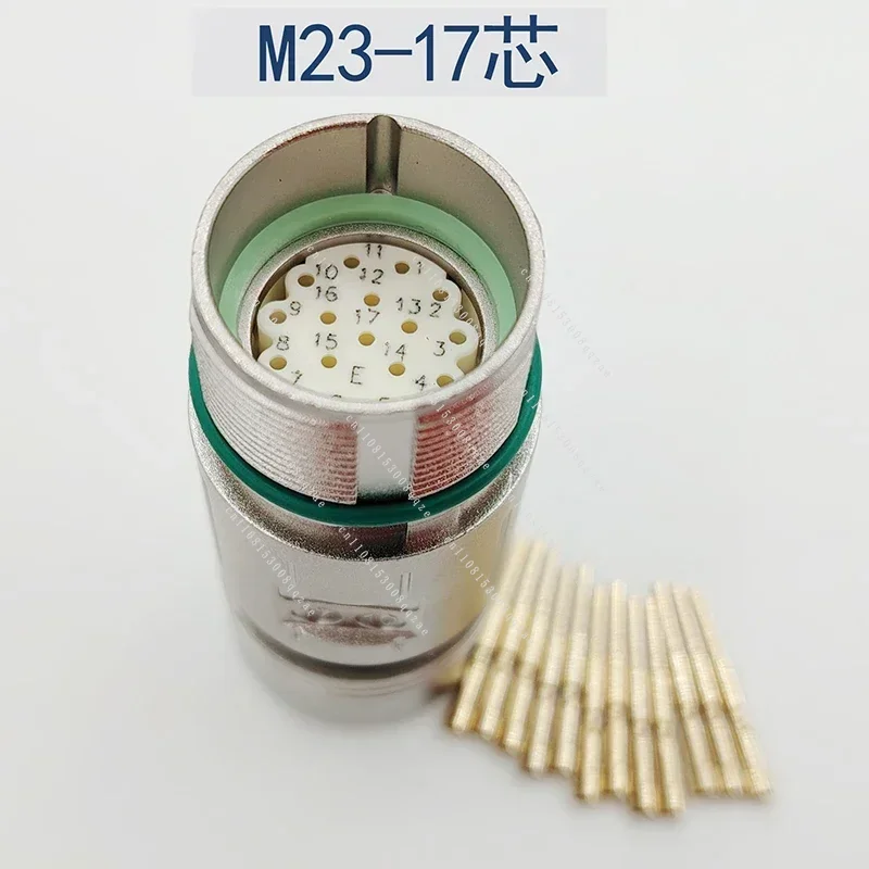 M23 12/17 Pin Female Connector Signal Feedback Encoder Cable for Industrial Automation
M23 12/17 Pin Female Connector Signal Feedback Encoder Cable for Industrial Automation
