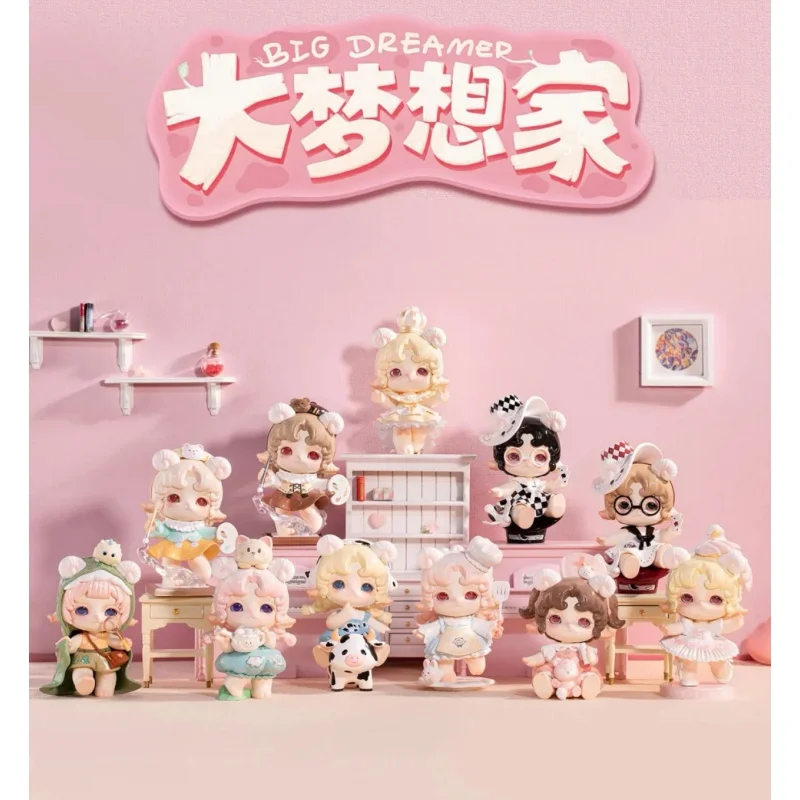 Mimia BIG DREAMER Series Blind Box Mystery Box Toys Cute Action Anime Figure Kawaii Model Gift
Mimia BIG DREAMER Series Blind Box Mystery Box Toys Cute Action Anime Figure Kawaii Model Gift