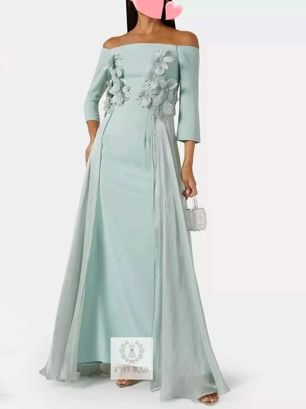 Customized Elegant Vintage Sweet Green Flowers Beads Boat Neck Customized Formal Occasion Prom Dress Evening Party Gowns
Customized Elegant Vintage Sweet Green Flowers Beads Boat Neck Customized Formal Occasion Prom Dress Evening Party Gowns