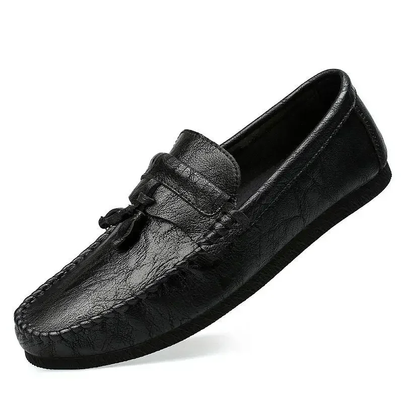 Men's Leather Moccasins Breathable Casual Shoes Soft Leather Soft Bottom Trendy All-Match British Leather Shoes
Men's Leather Moccasins Breathable Casual Shoes Soft Leather Soft Bottom Trendy All-Match British Leather Shoes