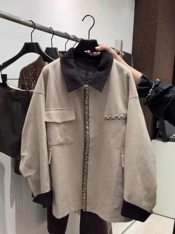 plus Size 300 Pounds Casual Jacket Collar Design Men's Spring Autumn Vintage British Style Loose Fit Youth Popular Outerwear
plus Size 300 Pounds Casual Jacket Collar Design Men's Spring Autumn Vintage British Style Loose Fit Youth Popular Outerwear