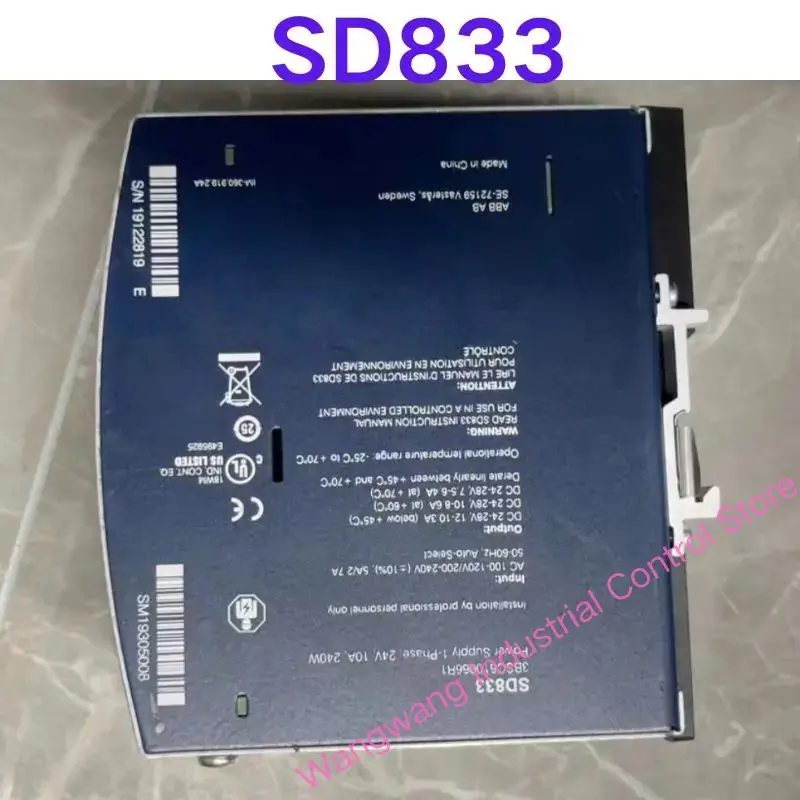 Second-hand test OK ,Sd833 power module
Second-hand test OK ,Sd833 power module