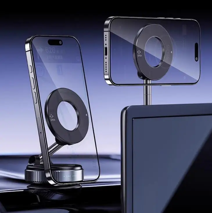 Магнитный автомобильный держатель для телефона 360° ° Вращающийся складной с вакуумной присоской для iPhone 12-17, автомобильный/тренажерный зал/держатель телефона для вождения
Магнитный автомобильный держатель для телефона 360° ° Вращающийся складной с вакуумной присоской для iPhone 12-17, автомобильный/тренажерный зал/держатель телефона для вождения