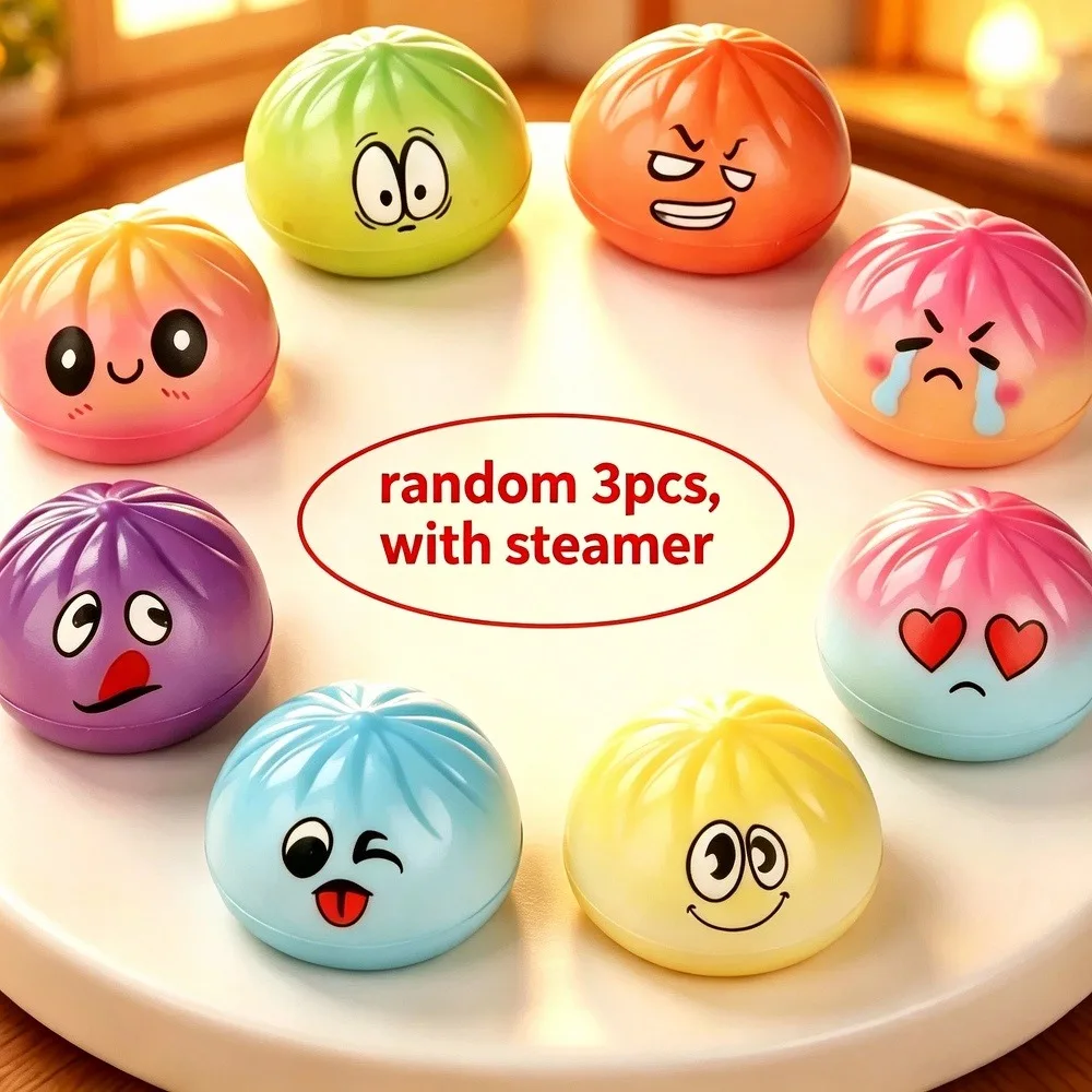 New Realistic Steamed Bun Squishy Toy Slow Recovery Stress Relief Toy Bola Pop It Fidget Toys Squishy Kawaii Sloth
New Realistic Steamed Bun Squishy Toy Slow Recovery Stress Relief Toy Bola Pop It Fidget Toys Squishy Kawaii Sloth
