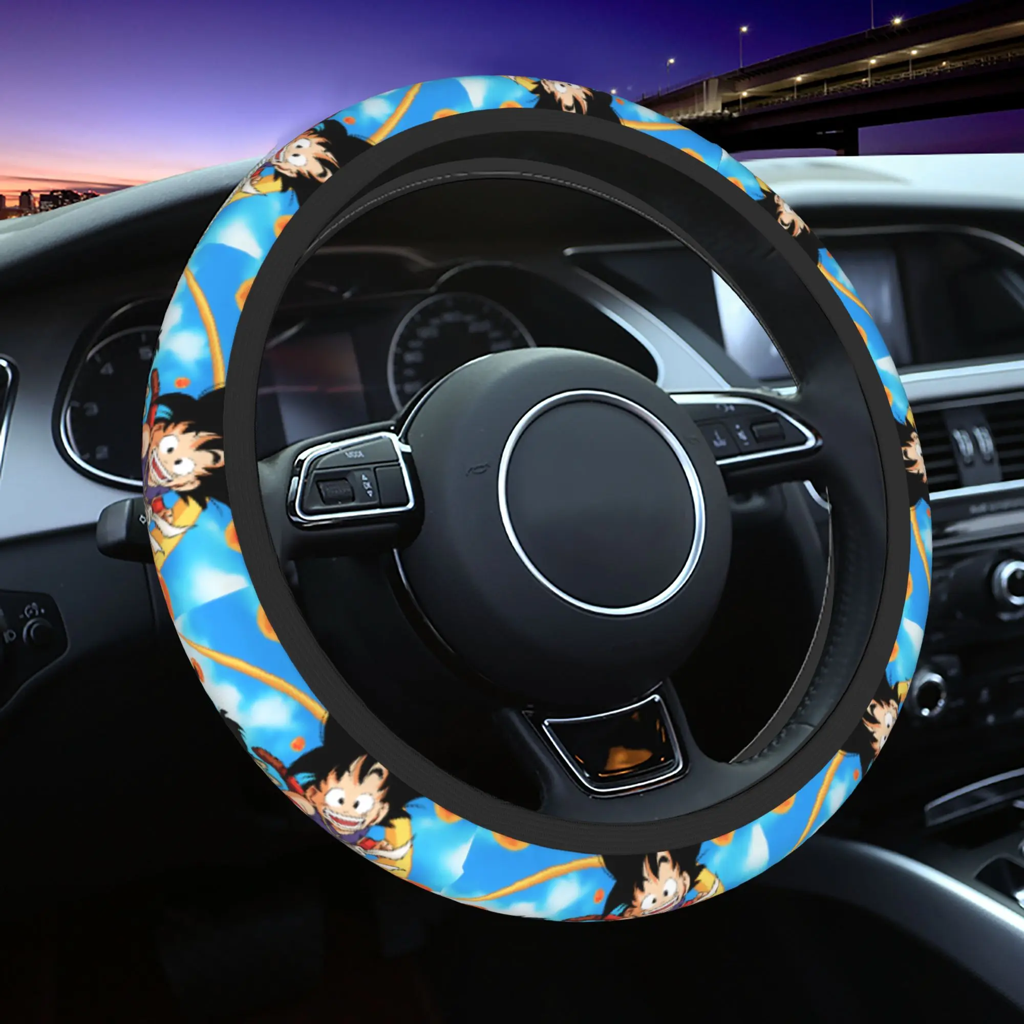 Dragon Ball Adventures with Goku and Friends Car Steering Wheel Cover 38cm Steering Wheel Protective Cover Car Accessories
Dragon Ball Adventures with Goku and Friends Car Steering Wheel Cover 38cm Steering Wheel Protective Cover Car Accessories