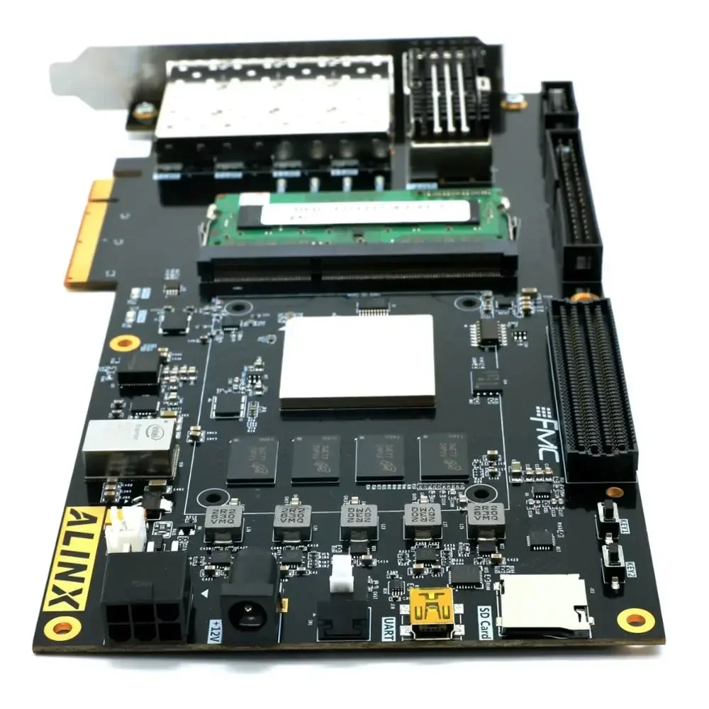 XILINX XC7K325 FPGA Development Board Kintex-7 K7 7325 PCIE Accelerator Card ALINX Brand Evaluation kit
XILINX XC7K325 FPGA Development Board Kintex-7 K7 7325 PCIE Accelerator Card ALINX Brand Evaluation kit