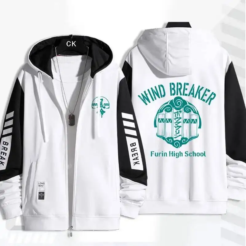 Anime WIND BREAKER Series Zip Hoodies Hooded Sweatshirt Casual Daily Coat For Acg Men Women
Anime WIND BREAKER Series Zip Hoodies Hooded Sweatshirt Casual Daily Coat For Acg Men Women