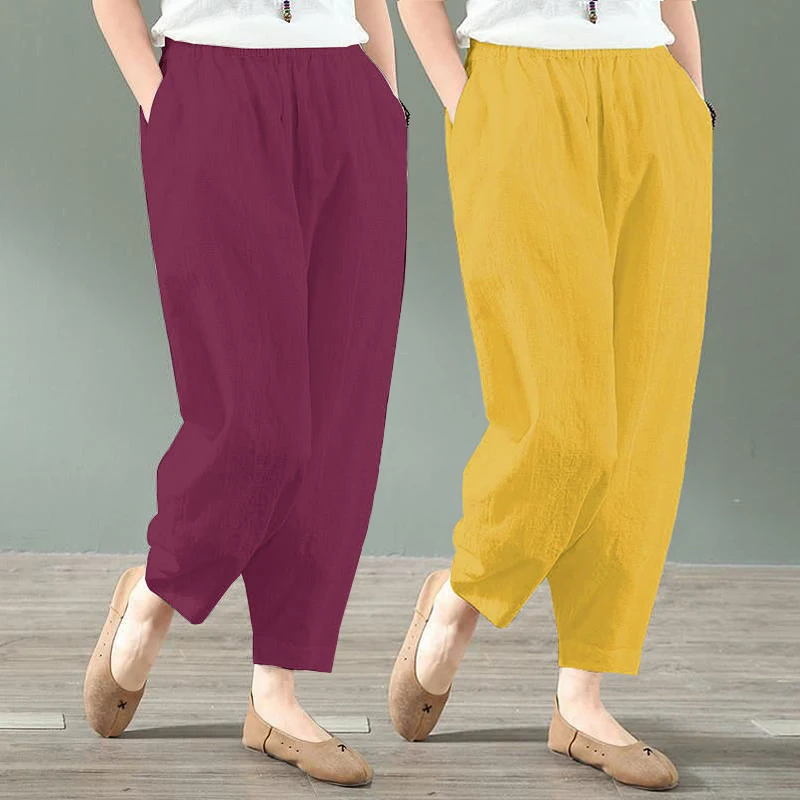 High Waist Straight Leg Harlan Pants Women's Loose Casual Trousers Summer Fashion plus Size Anti-Uv Protective Clothing
High Waist Straight Leg Harlan Pants Women's Loose Casual Trousers Summer Fashion plus Size Anti-Uv Protective Clothing