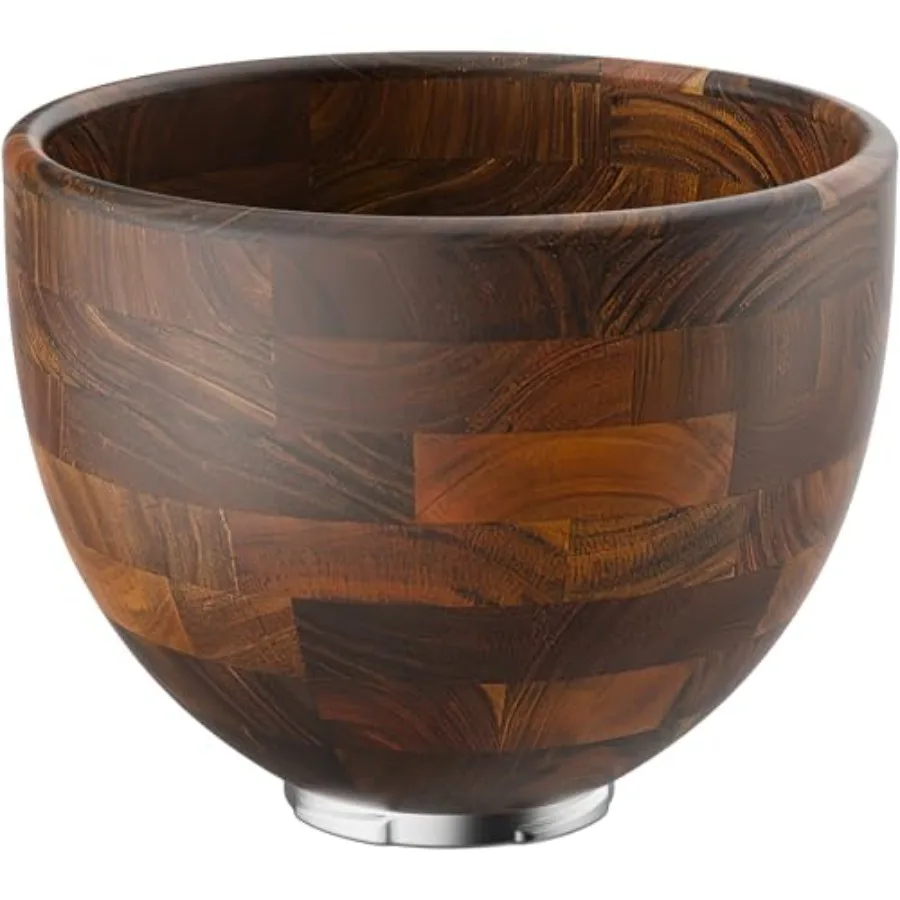 Premium Wood Mixing Bowl, Compatible with 4.5-5 Qt Tilt-Head Stand Mixers, Natural True s, 5 Qt Kitchen Aid Bowls for Mixer wit
Premium Wood Mixing Bowl, Compatible with 4.5-5 Qt Tilt-Head Stand Mixers, Natural True s, 5 Qt Kitchen Aid Bowls for Mixer wit