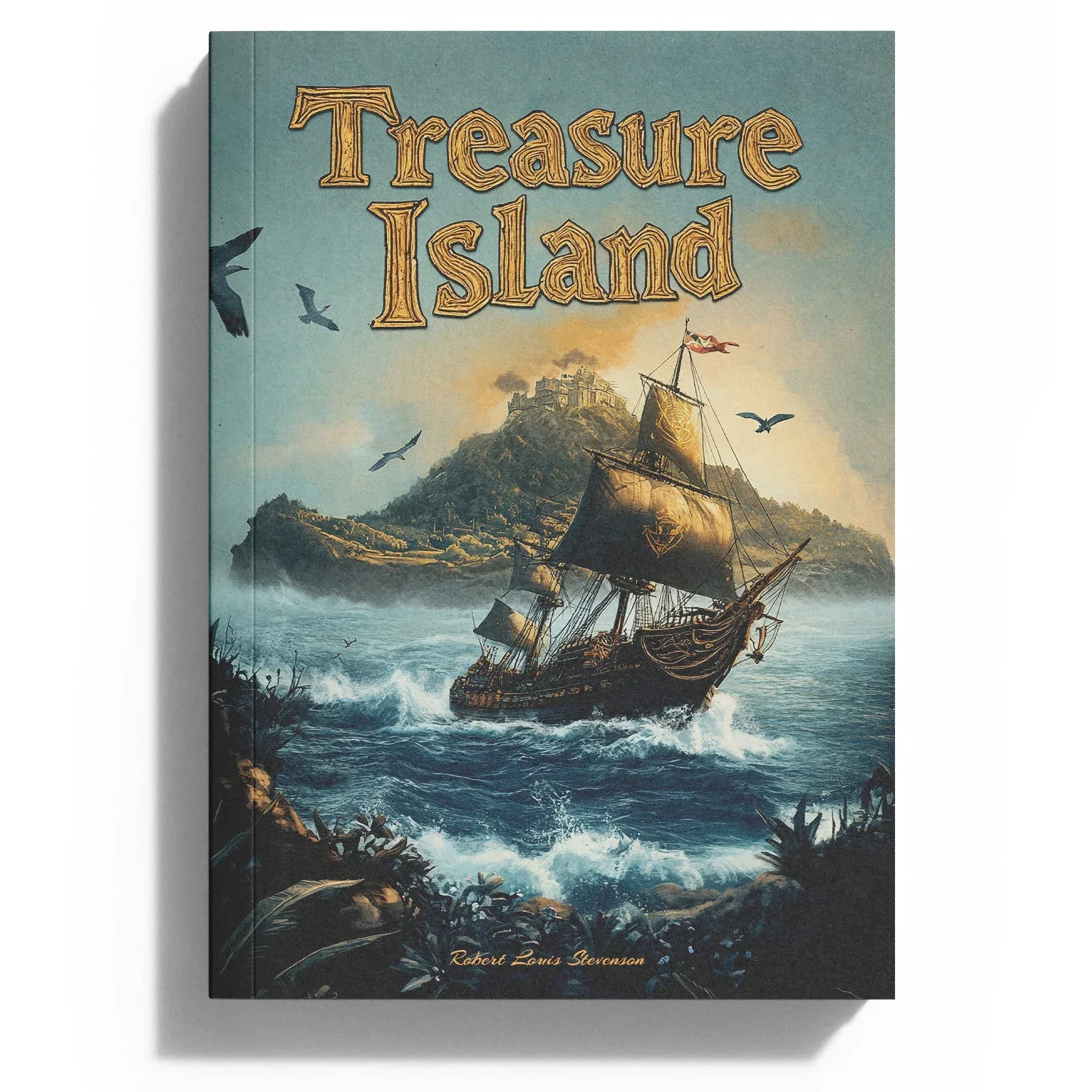 Остров сокровищ - классическая приключенческая история для молодежи, которая любит острые ощущения и триллеры.
Остров сокровищ - классическая приключенческая история для молодежи, которая любит острые ощущения и триллеры.