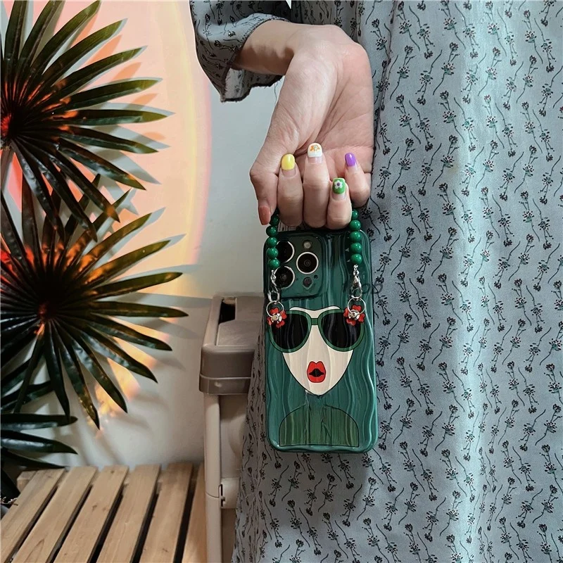 Summer wave pattern girl phone case suitable foriphone16promax,Trendy fashion with matching bracelets and crossbody chains
Summer wave pattern girl phone case suitable foriphone16promax,Trendy fashion with matching bracelets and crossbody chains