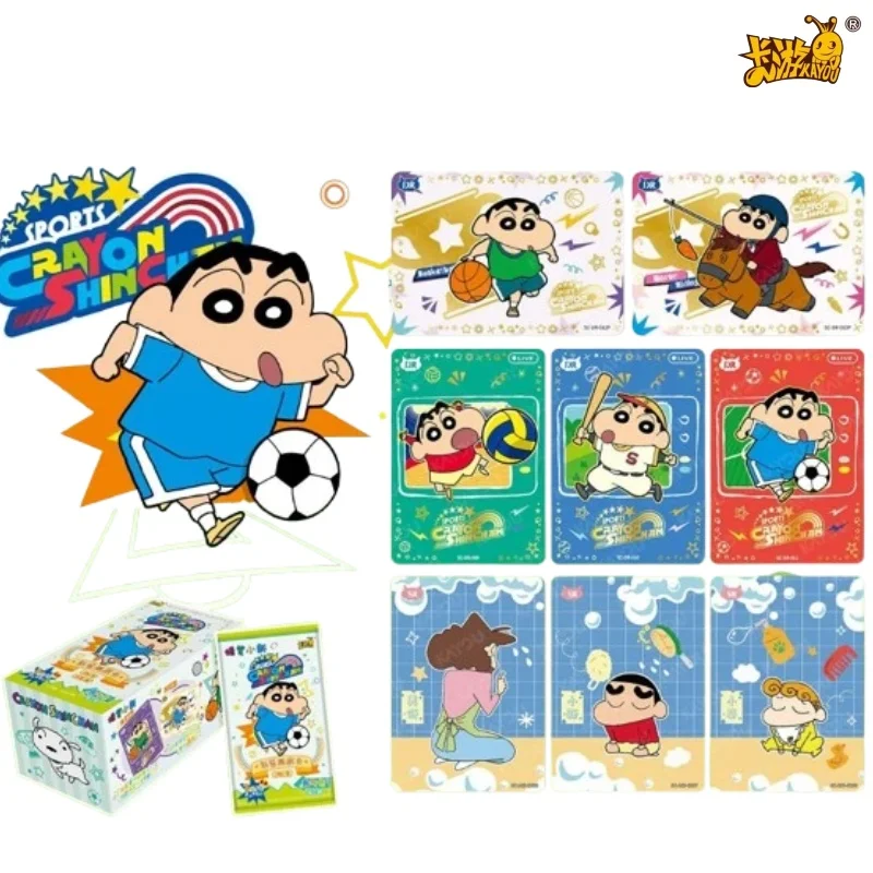 KAYOU Crayon Shin-chan Anime Flash Cards Shiro Nohara Family Illustrated Rare Foil Collectible Cards Birthday Surprise Gift
KAYOU Crayon Shin-chan Anime Flash Cards Shiro Nohara Family Illustrated Rare Foil Collectible Cards Birthday Surprise Gift