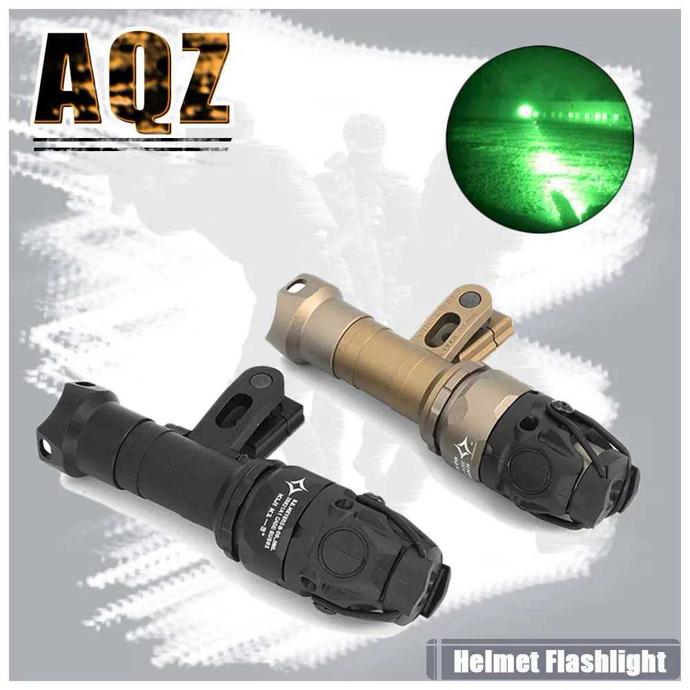 Helmet Flashlight, IR Illumination, 1350 Lumens, White, Weapon Light Tactical Hunting Flashlight
Helmet Flashlight, IR Illumination, 1350 Lumens, White, Weapon Light Tactical Hunting Flashlight