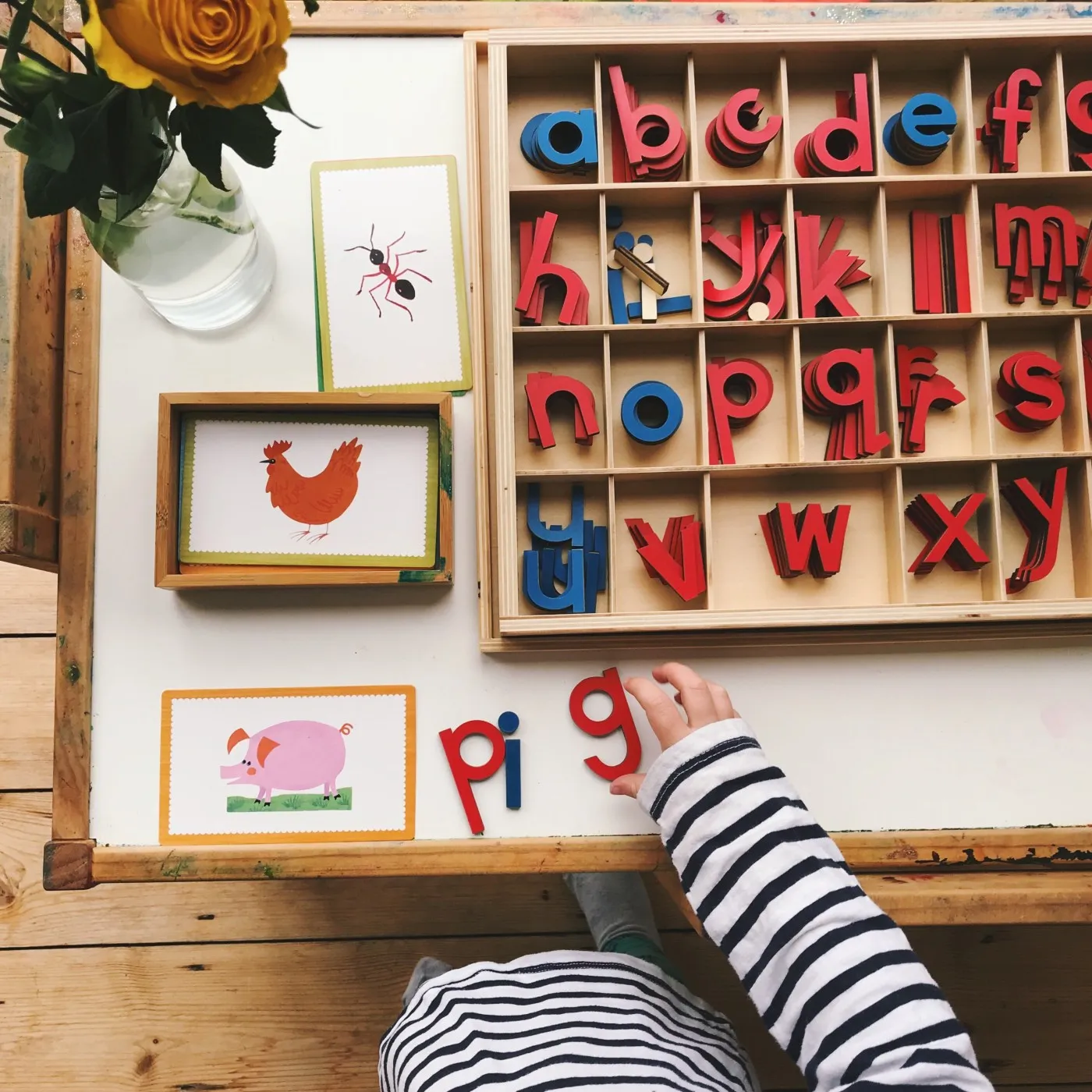 Montessori Language Materials Moveable Alphabets Box Montessori Letters Box Wooden Educational Toys For 3 Years D2765H
Montessori Language Materials Moveable Alphabets Box Montessori Letters Box Wooden Educational Toys For 3 Years D2765H