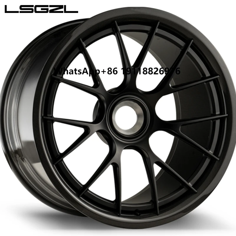 LSGZL Factory Custom Made Carbon Fibre Wheel Hub 18 19 20 21 Inch Forged Rim Carbon Fibre Fit for porsche
LSGZL Factory Custom Made Carbon Fibre Wheel Hub 18 19 20 21 Inch Forged Rim Carbon Fibre Fit for porsche