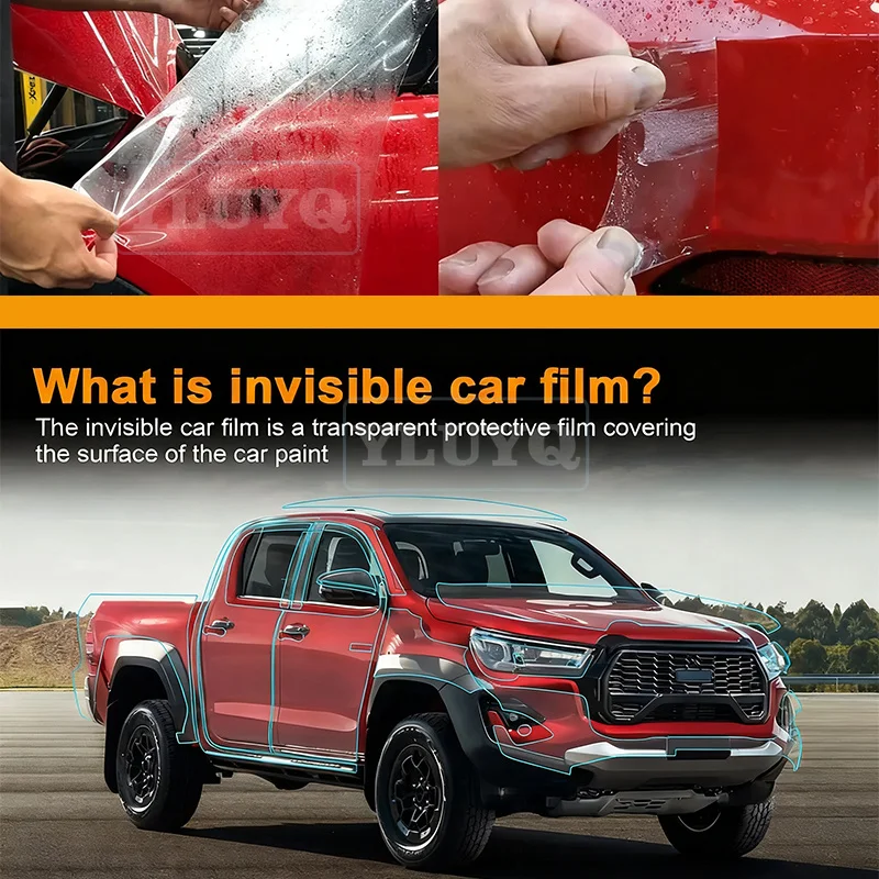For Toyota Hilux GR Sport 2024 2025 Pre-Cut Paint Protection Clear Film Kit TPU Transparent Anti Scratch Body Sticker Film
For Toyota Hilux GR Sport 2024 2025 Pre-Cut Paint Protection Clear Film Kit TPU Transparent Anti Scratch Body Sticker Film