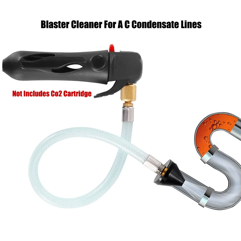 Blaster Cleaner For A C Condensate Lines Co2 Cartridge Drain Gun With Flexible Hose
Blaster Cleaner For A C Condensate Lines Co2 Cartridge Drain Gun With Flexible Hose