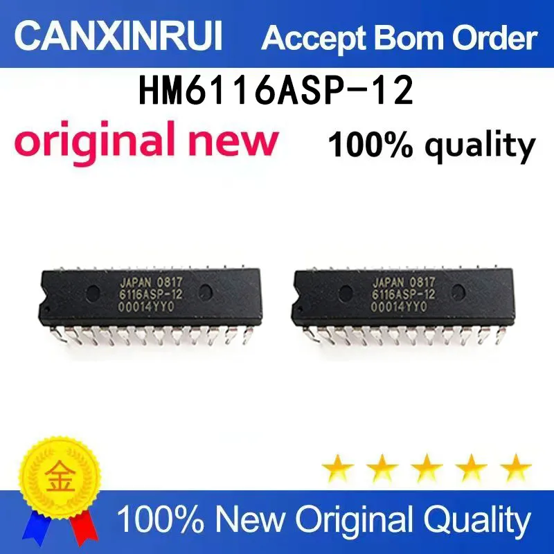(5-100 PCS) Brand new original HM6116ASP-12 DIP24 integrated circuit chip IC
(5-100 PCS) Brand new original HM6116ASP-12 DIP24 integrated circuit chip IC