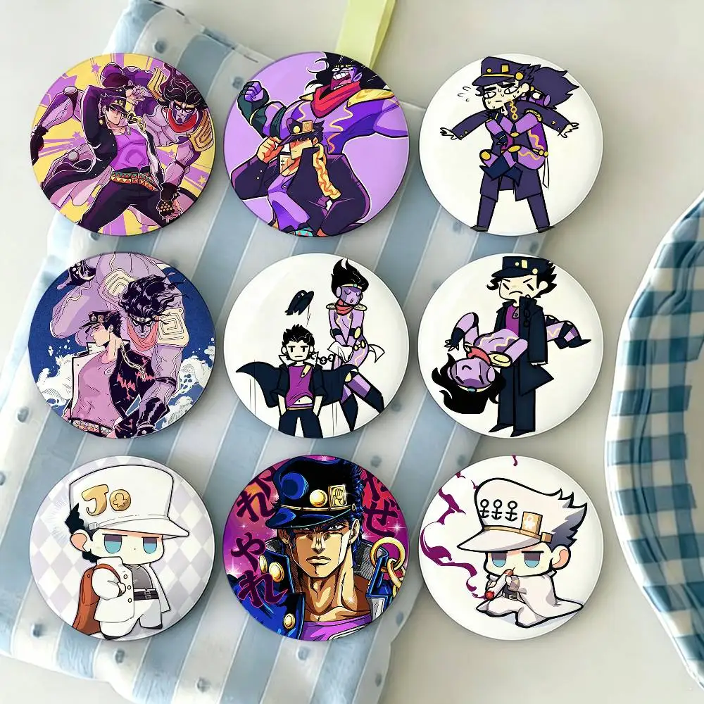 Cartoon Characters Jotaro Kujo Brooches Cartoon Badge Pins Backpack Hat Accessories Friend Gift
Cartoon Characters Jotaro Kujo Brooches Cartoon Badge Pins Backpack Hat Accessories Friend Gift