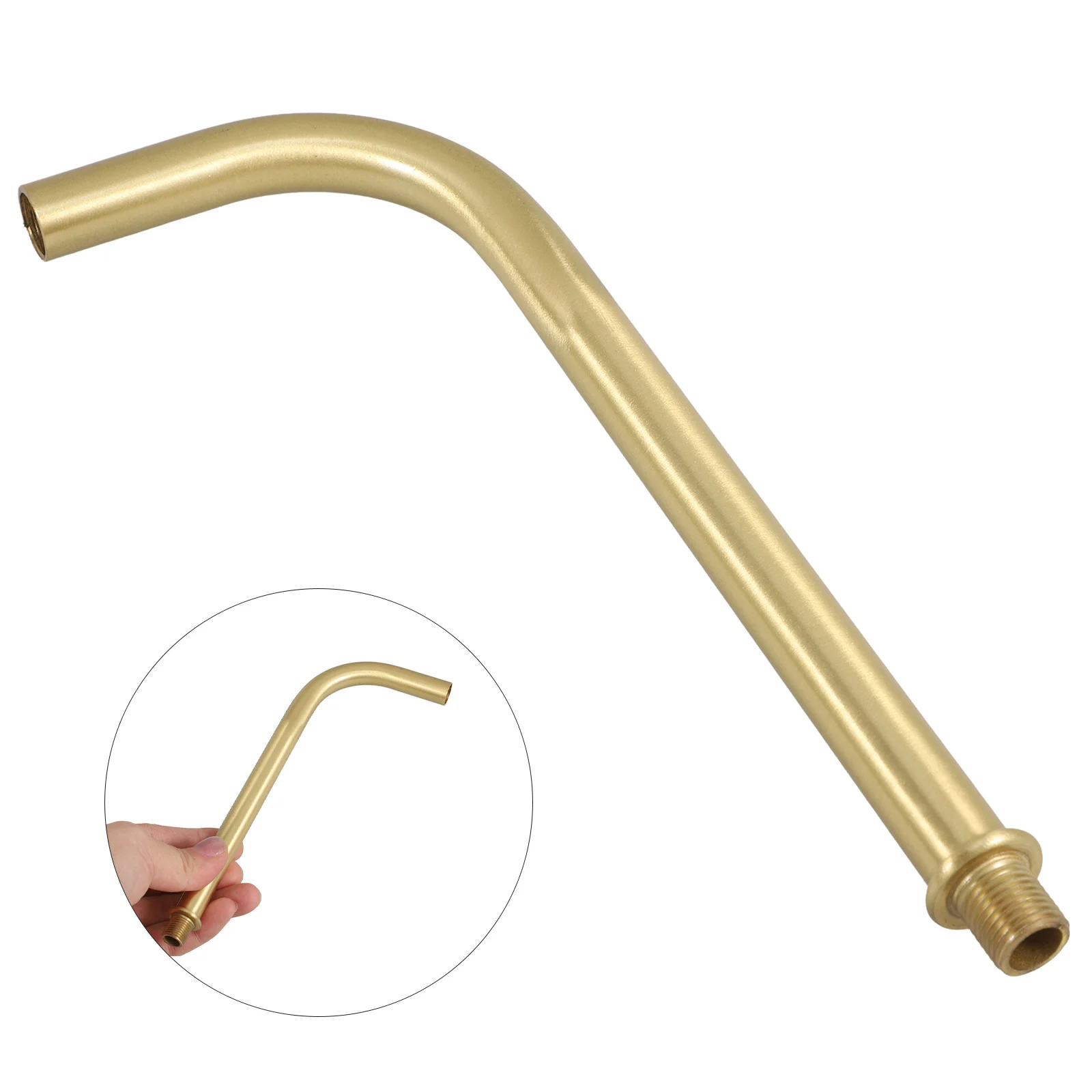 Copper Pipe Bender M10 Thread 115mm Brass Wall Light Bend for Pendant Lighting Fixture Downrod Extension Lamp Tube
Copper Pipe Bender M10 Thread 115mm Brass Wall Light Bend for Pendant Lighting Fixture Downrod Extension Lamp Tube