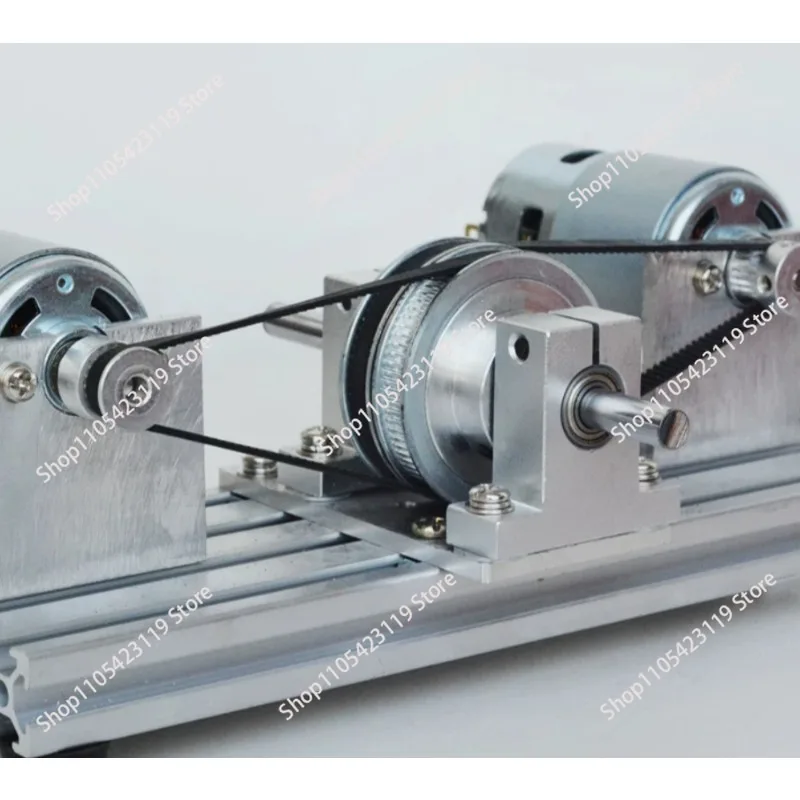 895 DC Motor - Dual Spindle Motor Drive Kit High Torque-Timing Pulley-60 Tooth Synchronous Wheel
895 DC Motor - Dual Spindle Motor Drive Kit High Torque-Timing Pulley-60 Tooth Synchronous Wheel