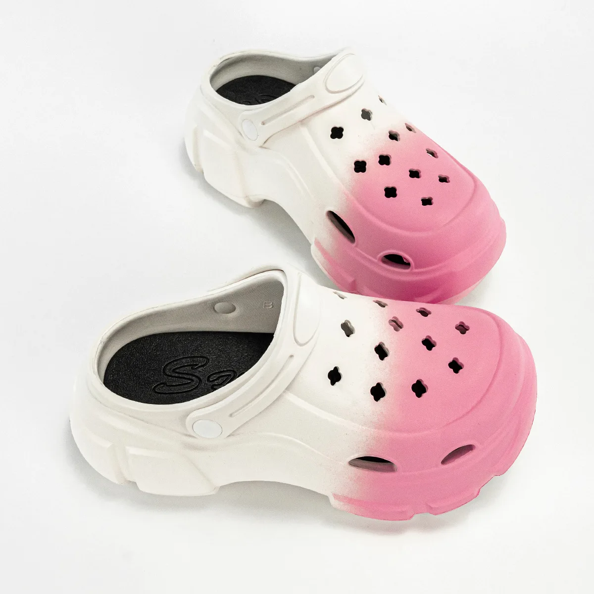Women's Gradient Color Clogs Breathable Mesh Sandals Chunky Platform Sole Comfortable Slip-On
Women's Gradient Color Clogs Breathable Mesh Sandals Chunky Platform Sole Comfortable Slip-On