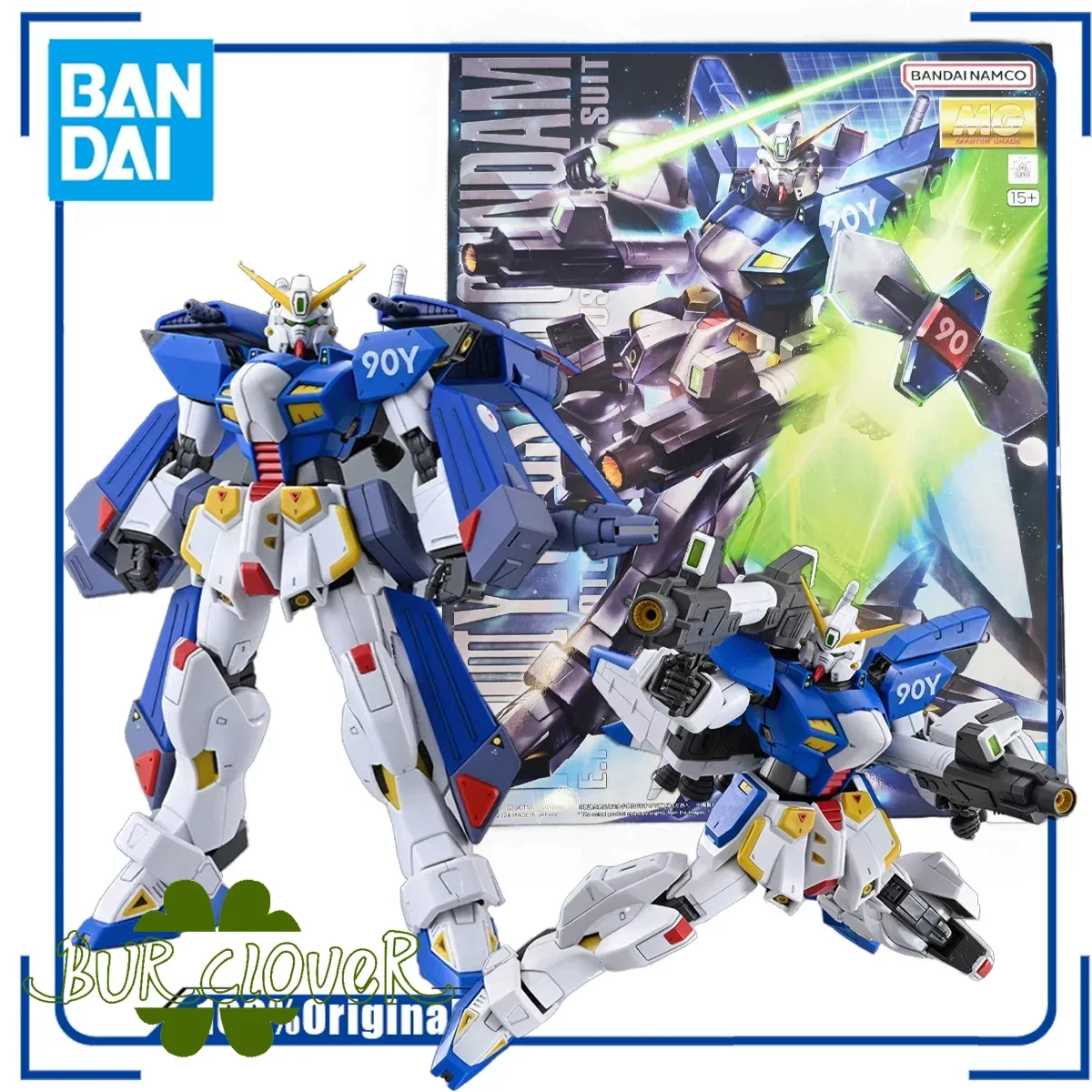 Bandai Genuine Original MG 1/100 F90ⅢY CLUSTER Action Figure Toys For Boys Girls Kids Christmas Gift Collectible Model
Bandai Genuine Original MG 1/100 F90ⅢY CLUSTER Action Figure Toys For Boys Girls Kids Christmas Gift Collectible Model