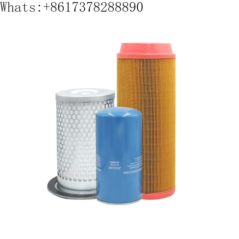 Screw air compressor maintenance, three filters, air filter oil separation core, special lubricating oil and coolant accessories
Screw air compressor maintenance, three filters, air filter oil separation core, special lubricating oil and coolant accessories
