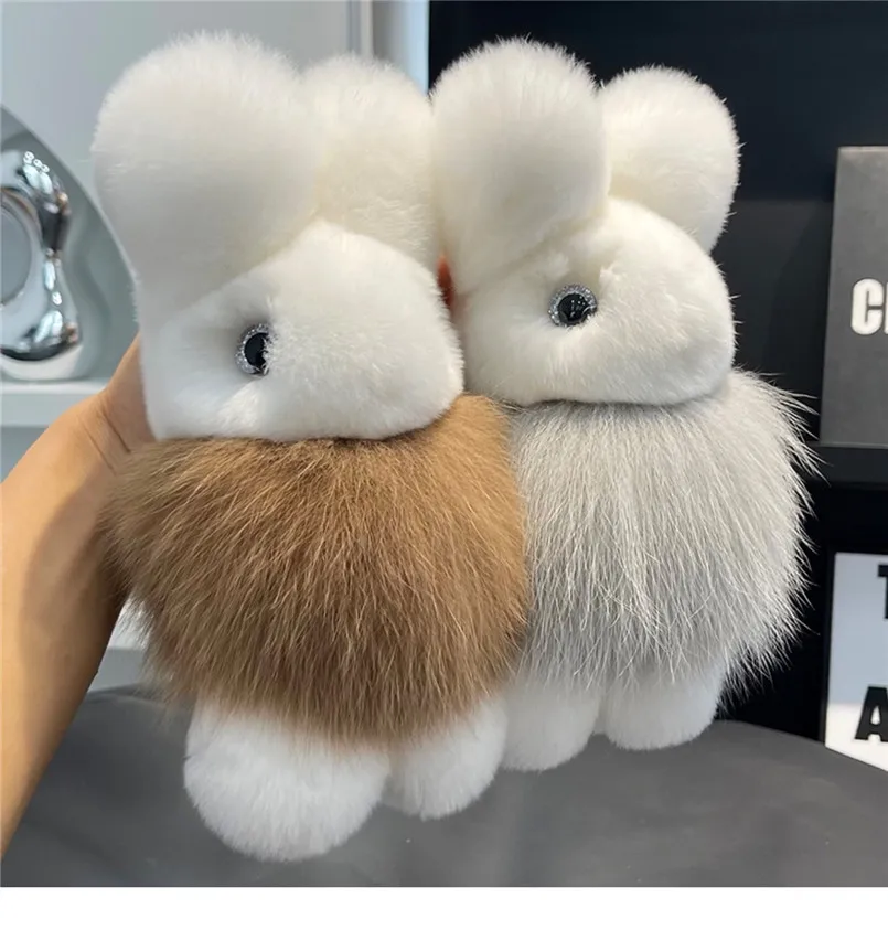 New Bunny Real Rex Rabbit Fur Key Chain Cute Car Handbag Key Ring Bag Pendant
New Bunny Real Rex Rabbit Fur Key Chain Cute Car Handbag Key Ring Bag Pendant