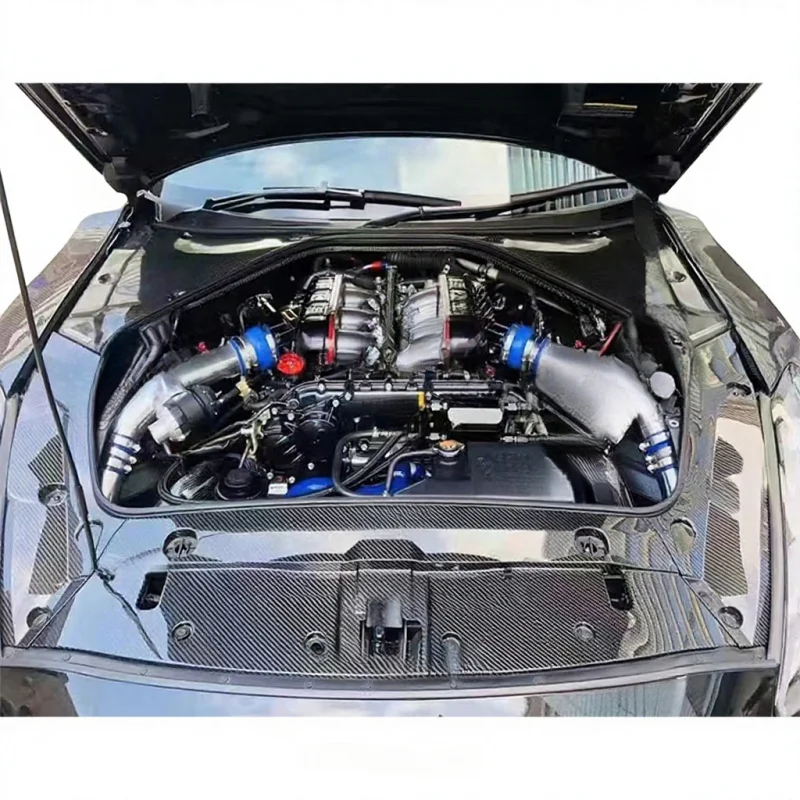 Для Nissan GT-R R35 2007+ TOPMIX: накладка на радиатор и декоративная панель моторного отсека из сухого карбона
Для Nissan GT-R R35 2007+ TOPMIX: накладка на радиатор и декоративная панель моторного отсека из сухого карбона