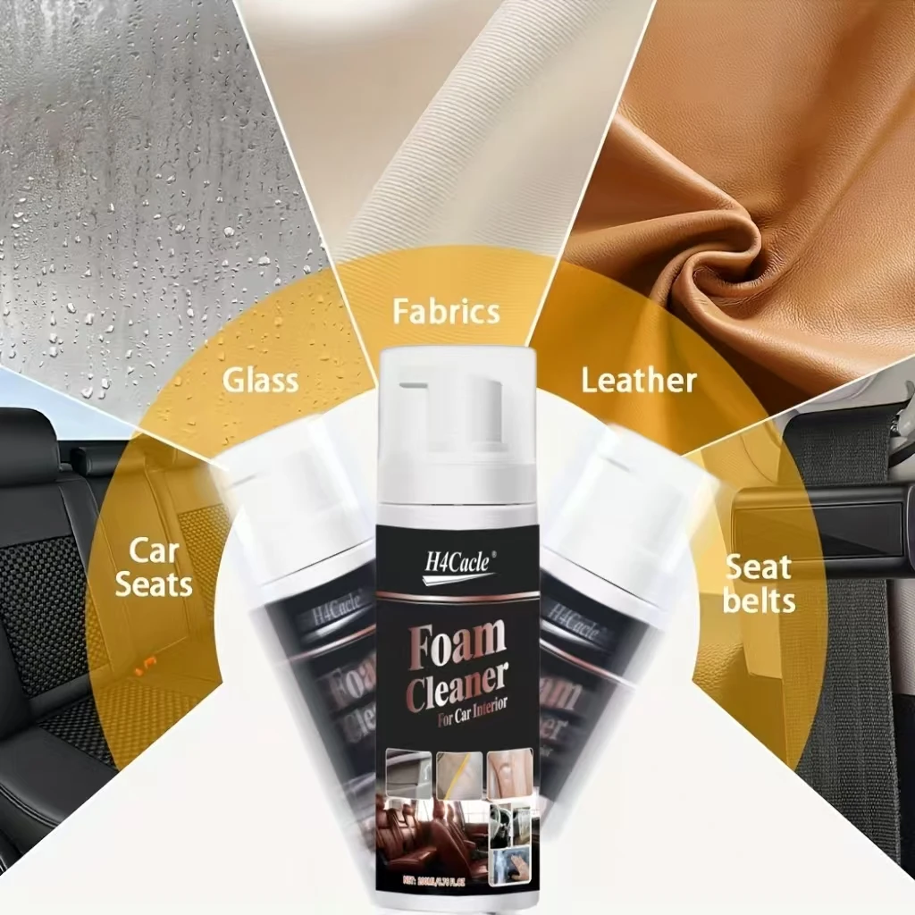 Multifunctional Foam Cleaner Car Interior Stain Removal and Cleaning Leather Seat Home Foam Cleaner Spray Maintenance Wash
Multifunctional Foam Cleaner Car Interior Stain Removal and Cleaning Leather Seat Home Foam Cleaner Spray Maintenance Wash