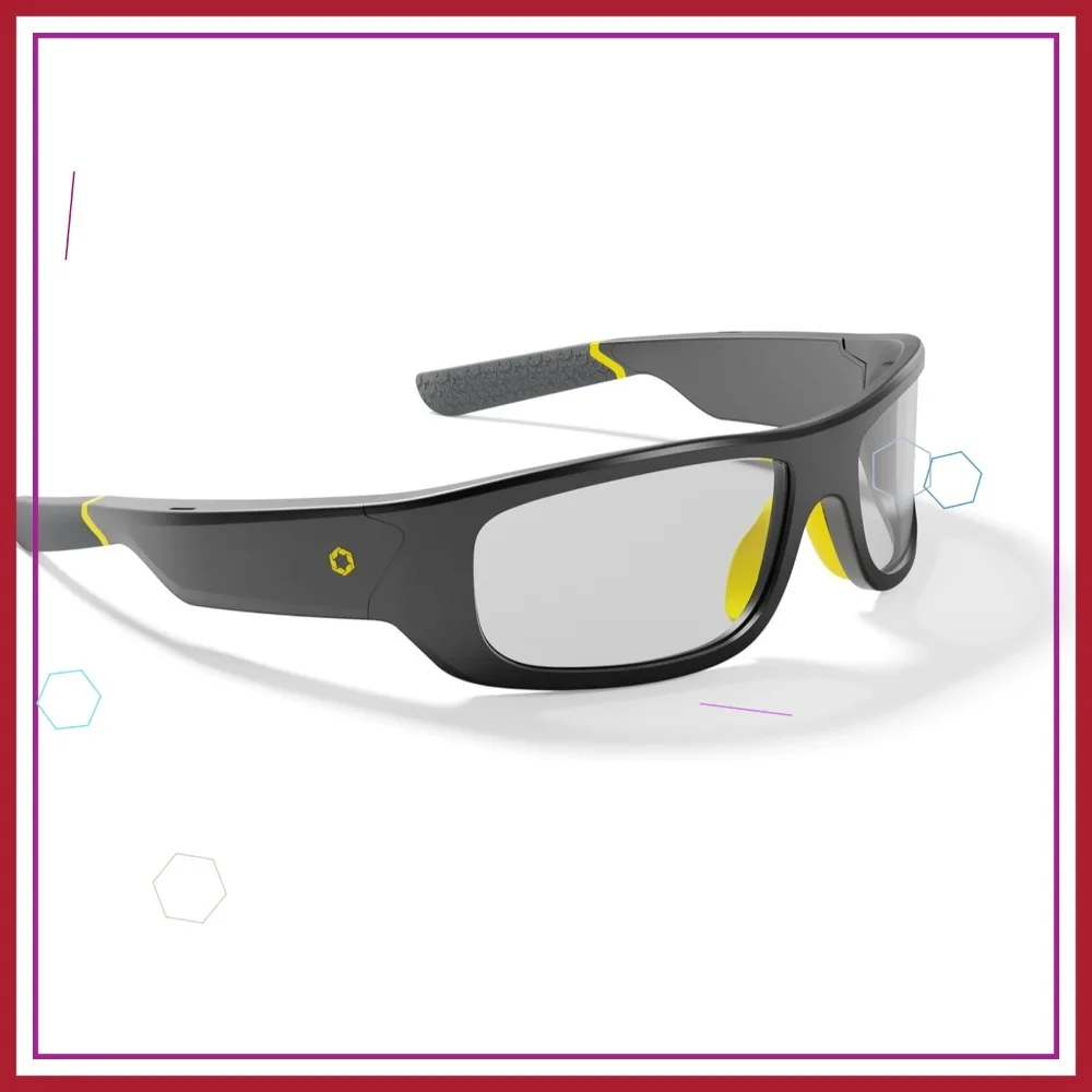 Safety Glasses with Open Ear Speakers, TR90 Frame, Light Adaptive Lenses, ANSI Z87.1
Safety Glasses with Open Ear Speakers, TR90 Frame, Light Adaptive Lenses, ANSI Z87.1