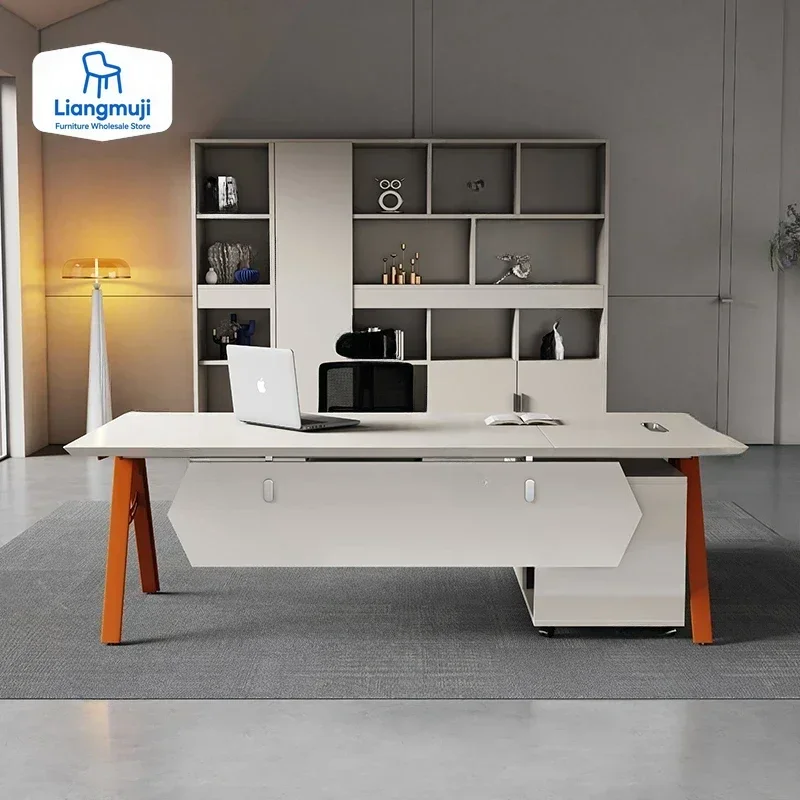 Эстетический минималистичный офисный стол, многофункциональный офисный дизайнерский офисный стол, кабинет, мебель для руководителей Mesa Para Computador
Эстетический минималистичный офисный стол, многофункциональный офисный дизайнерский офисный стол, кабинет, мебель для руководителей Mesa Para Computador