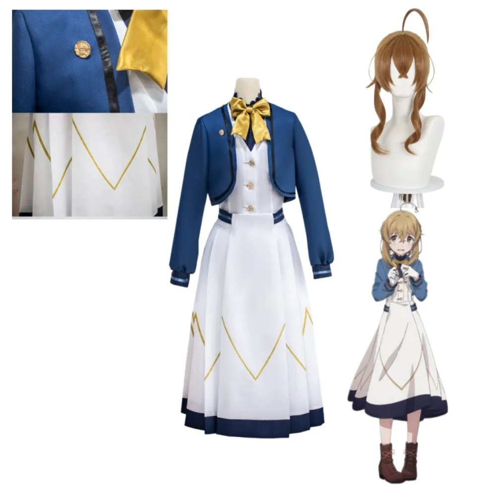 Silent Witch Monica Everett Cosplay Academy Uniform White Dress Short Jacket Full Set Accessories Halloween Comic Con Costume
Silent Witch Monica Everett Cosplay Academy Uniform White Dress Short Jacket Full Set Accessories Halloween Comic Con Costume