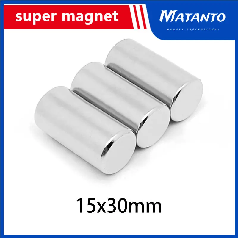 1/2/5/10PCS 15x30 mm Thick Round Strong Powerful Magnets 15mm X 30mm Disc Search Magnet 15x30mm Permanent Neodymium Magnet 15*30
1/2/5/10PCS 15x30 mm Thick Round Strong Powerful Magnets 15mm X 30mm Disc Search Magnet 15x30mm Permanent Neodymium Magnet 15*30