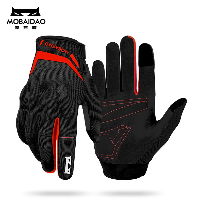 MBD Summer Full Finger Mesh Breathable Motorcycle Gloves Anti-fall Racing Protective Gear for Men Women Riding Gloves
MBD Summer Full Finger Mesh Breathable Motorcycle Gloves Anti-fall Racing Protective Gear for Men Women Riding Gloves