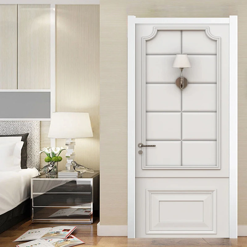 PVC Self-Adhesive Door Sticker Modern 3D Stereo White Plaster Line Door Frame Wallpaper Living Room Bedroom 3D Vinyl Door Murals
PVC Self-Adhesive Door Sticker Modern 3D Stereo White Plaster Line Door Frame Wallpaper Living Room Bedroom 3D Vinyl Door Murals