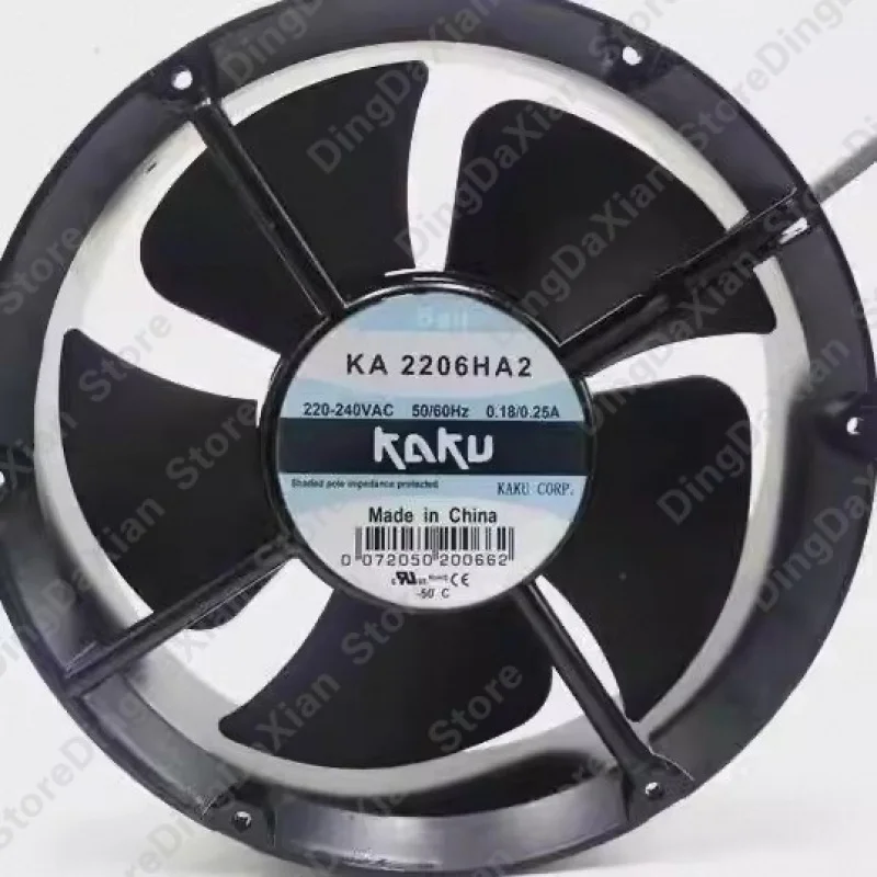 D+FOR KAKU KA2206HA2-2 22060 220V-240V 0.18/0.25A Ball Cooling Fan 1PCS
D+FOR KAKU KA2206HA2-2 22060 220V-240V 0.18/0.25A Ball Cooling Fan 1PCS