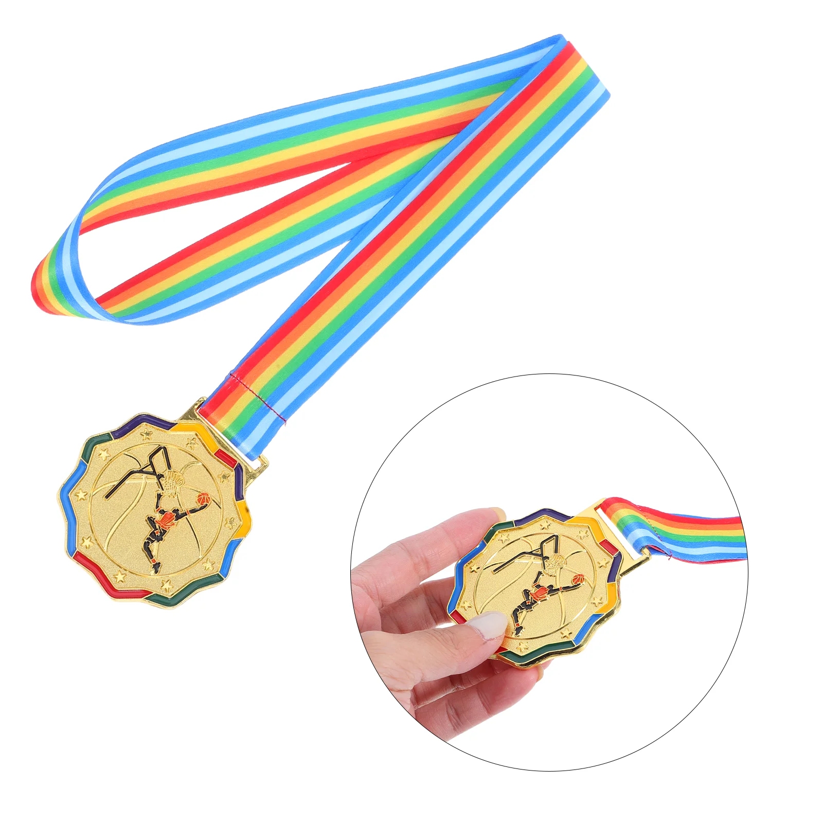 Basketball Medal Metal Award Ribbon First Prize Sports Tournament Competition Medals Winners Metal Gold Medals
Basketball Medal Metal Award Ribbon First Prize Sports Tournament Competition Medals Winners Metal Gold Medals